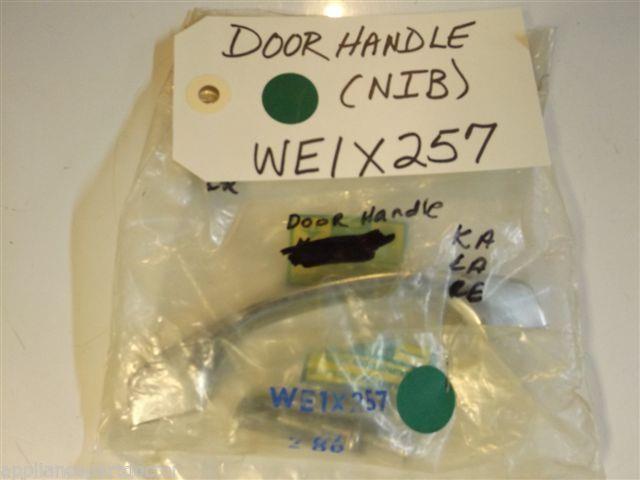 GE Dryer WE1X257 DOOR HANDLE NEW IN BOX GE Dryer WE1X257 DOOR HANDLE NEW IN BOX